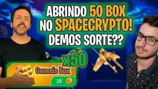 SPACECRYPTO - ABRINDO 50 BOX - SER&Aacute; QUE TIRAMOS LEND&Aacute;RIA OU M&Iacute;TICA??