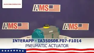 INTERAPP IA350S08.F07-F1014 PNEUMATIC ACTUATOR