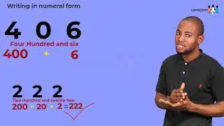 THREE WAYS OF WRITING NUMBERS