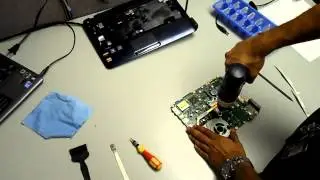 Toshiba L745D overheating heatsink service by PCNix Toronto