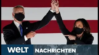 ENDLICH PR&Auml;SIDENT: TV-Sender rufen Wahlsieg von Joe Biden aus - Trump will klagen