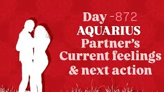 Aquarius Partners current feeling🩷next action in 24 hour #hinditarot #dailylovetarot  day - 872