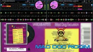 MAD DOG RIDDIM MIX 1993 #cyanidesoundsystem #dancehall #90sdancehall #maddogriddim #reggae