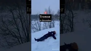 Troms&oslash; in December ❄️| Northern Lights, Snowy Streets & Christmas Magic! | 💰klook Code: PIYUSHH04