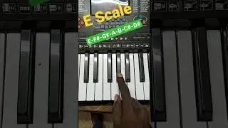 E Major Scale | #piano