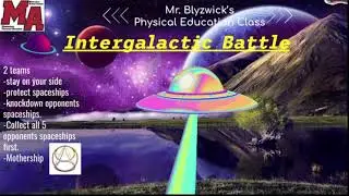 Intergalactic Battle - PE Classroom Game