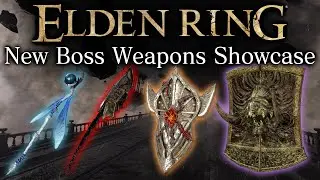 BRAND NEW Remembrance Weapons in Elden Ring! (DLC The Garden of Eyes Overhaul Mod Moveset Showcase)