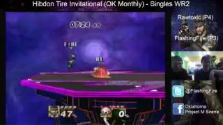 The Hibdon Tire Invitational WR2 - Rawtoxic (Luigi, MK) vs. Flashing Fire (Snake)