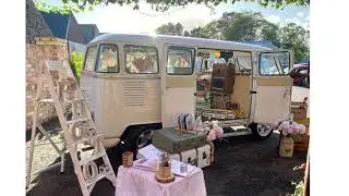 Campervan Photo booth and VW wedding car hire Northern Ireland