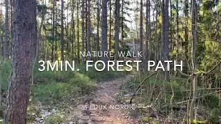 (HD) Nordic Nature Walk In One Take (Helsinki Ruskeasuo)