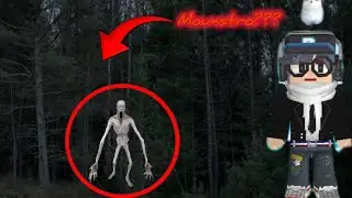Encontramos un mounstro en un bosque embrujado(blockman go)💀😰😱