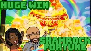 A 4.00 BET LANDS A BIG WIN ON SHAMROCK FORTUNES