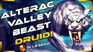 Beast Druid In Legend - Fractured in Alterac Valley - Hearthstone 2021