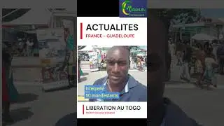Le Guadeloup&eacute;en Steeve ROUYAR, lib&eacute;r&eacute; par Grace pr&eacute;sidentielle au TOGO.
