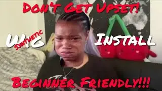 $50 Synthetic Wig Install | Glueless | Tutorial | Beginner Friendly