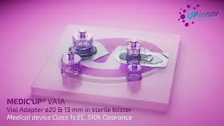 Vial Adapter MEDIC&rsquo;UP&reg; VA1A - Vial first