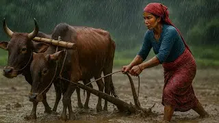 This is Primitive Way To Rice Farming in Nepal। How To Do Paddy Farming in Nepal ।VillageLifeNepal