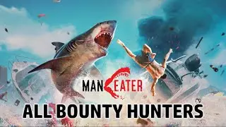 Maneater | Infamy Level 1-10 & Scally Pete Final Encounter &mdash; All Bounty Hunters (PS4 Pro)