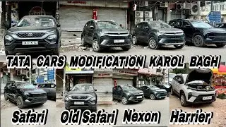 Tata Cars Modifications ✅ Safari Front Drl ✅ Nexon Base To Top ✅ Nexon Smart Modified✅ Curvv✅Harrier