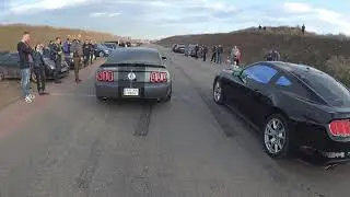 Mustang Shelby 750hp vs Mustang 400 hp Ecoboost