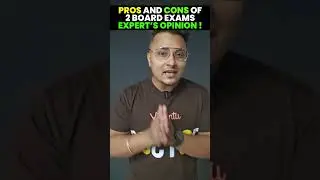 Pros And Cons Of 2 Board Exams Expert's Opinion! #vedantuclass10 #cbseclass10