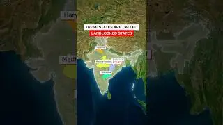 Landlock State of India 🇮🇳#shorts