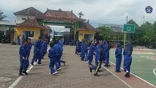 Gladi bersih tari badui kelas 7F SMP Negeri 1 Minggir 