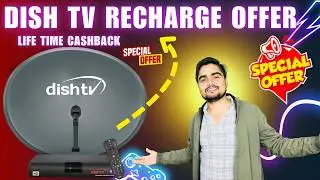 Dish TV Band Connection Par New Offer 💥 Cashback + Free Days Full Information