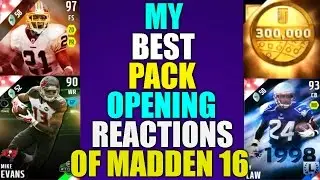 My Best Pack Opening Reactions of Madden 16! Madden 16 Ultimate Team