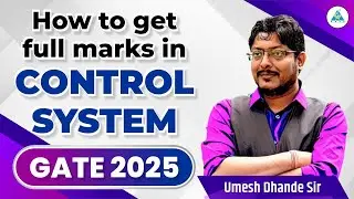 How to get Full marks in Control System | GATE 2025 #gateacademy #controlsystem
