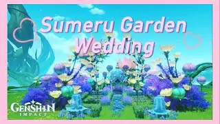 💐Sumeru Garden Wedding💐Sublime Spice Wood: Dias of wisdom || Serenitea pot Genshin Impact