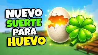 SUERTE para ECLOCIONAR HUEVOS 🍀😱 Grow a Garden ROBLOX