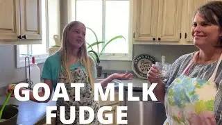 FUDGE RECIPE  | SPEICAL DESSERT COLLAB | made from goats milk