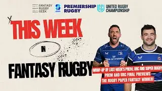 This Week in Fantasy Rugby - June 14 - Picks and Tips for Super Rugby, URC and Premiership Rugby