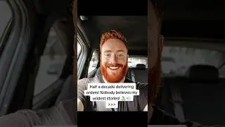 5 years as a delivery driver: The strangest stories you won't believe! #deliverydriver #usa #shorts