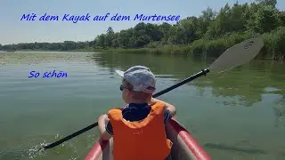 Mit dem Kayak auf dem Murtensee
