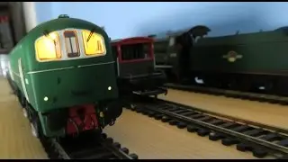 DJ Models class 71 speed trials  Model railway test