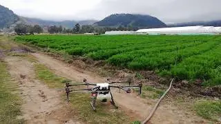 Drones industriales para la agricultura (pulverizacion de fitosanitarios)