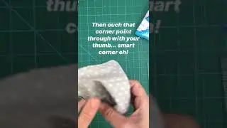 Top sewing tip - turning square corners through