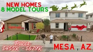 Taylor Morrison New Homes [Hawe's Crossing Community|East Mesa, Arizona|8 Model Home Tours]