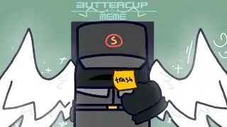 Buttercup animation meme (among us oc)