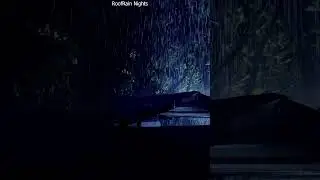 Rain Sounds for Sleeping &ndash; Heavy Night Rain on Roof | No Ads, Deep Sleep Ambience