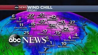 ABC News Live: Temperatures drop across the country as winter storm moves in | ABCNL