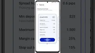How to register with Octa. #trading #tradersroom #forex  #octa