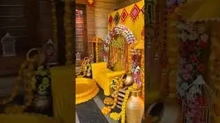 Mehndi Function Decoration at Home #mehndi #mehndidecor