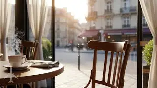 ☕ Quiet Late Morning in Paris &ndash; Soft Caf&eacute; Bossa & Calm Jazz