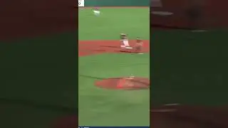 This shortstop pulled out a CRAZY PUMP FAKE to get runner sleeping! 🧠