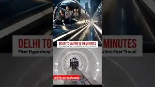 Delhi to jaipur in just 30 mins #viral #shorts #news #railways #24hoursunplugged #news #india
