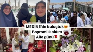 MEKSELİNA İSLAM ile MEDİNE’de buluştuk😍Bayram elbiseme bakıııınnn🥺