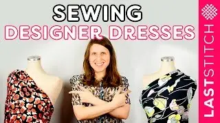 Sewing designer dresses: Making a DVF wrap dress and more